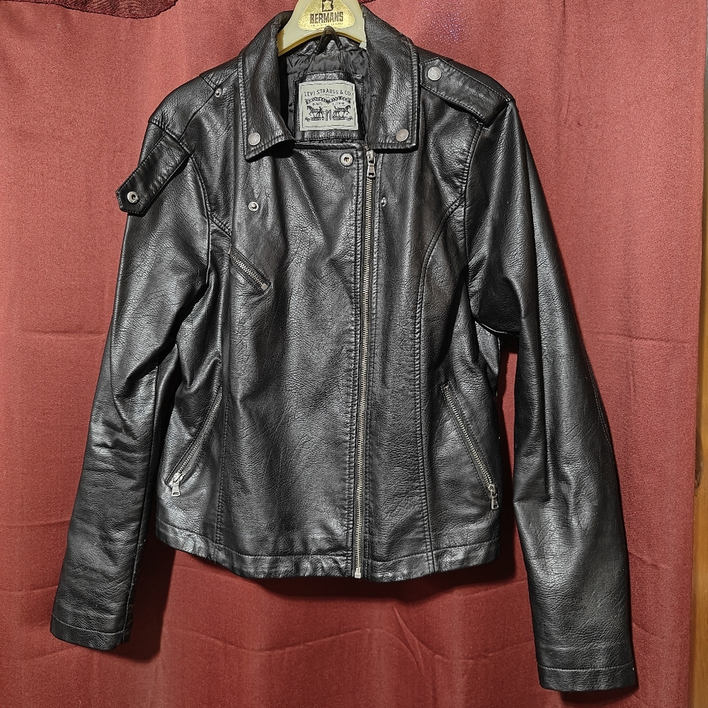 Levi Strauss Women's Faux Leather Jacket